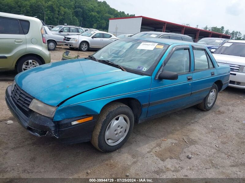 1994 CHEVROLET CORSICA Light Blue  Gasoline 1G1LD5547RY255052 photo #3