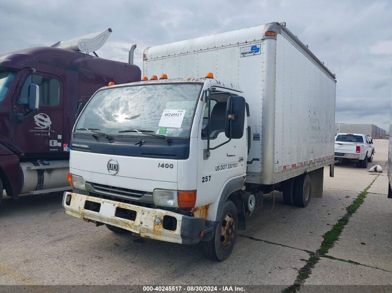 2007 NISSAN DIESEL UD1400 White  Diesel JNAUZ51JX7A552124 photo #3