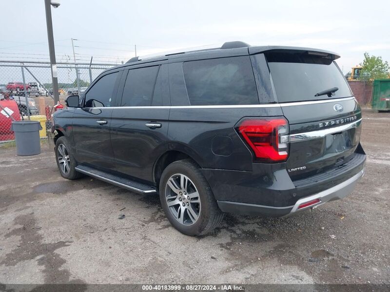 2022 FORD EXPEDITION LIMITED Black  Gasoline 1FMJU2AT6NEA67477 photo #4