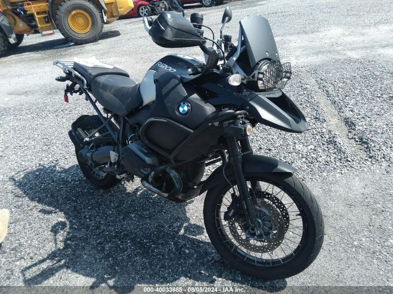 2012 BMW R1200 GS ADVENTURE Black  Other WB1048004CZX68273 photo #1