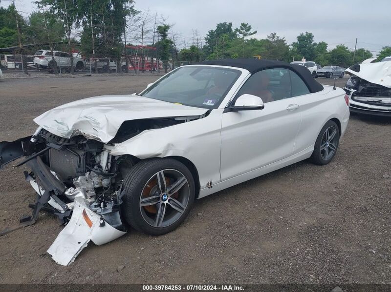 2017 BMW 230I XDRIVE White  Gasoline WBA2M9C53HV717304 photo #3