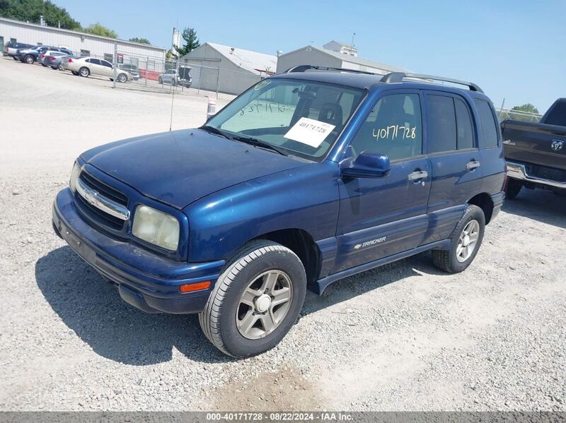 2004 CHEVROLET TRACKER LT Blue  Gasoline 2CNBJ634746906520 photo #3