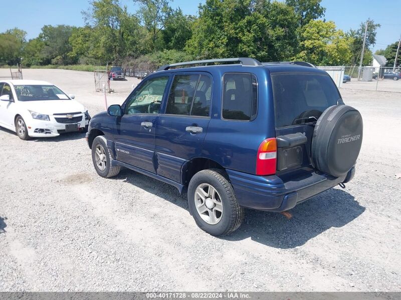 2004 CHEVROLET TRACKER LT Blue  Gasoline 2CNBJ634746906520 photo #4