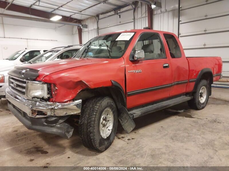 1995 TOYOTA T100 XTRACAB SR5 Red  Gasoline JT4VD22F1S0008991 photo #3