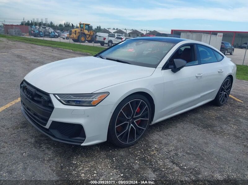 2021 AUDI S7 SPORTBACK PRESTIGE TFSI QUATTRO TIPTRONIC White  Gasoline WAUSFBF24MN011908 photo #3