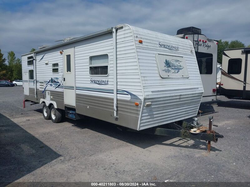 2003 KEYSTONE SPRINGDALE TRAVEL TRAILER, 26 FT LONG, 1 SLD White  Other 4YDT295233C108053 photo #1