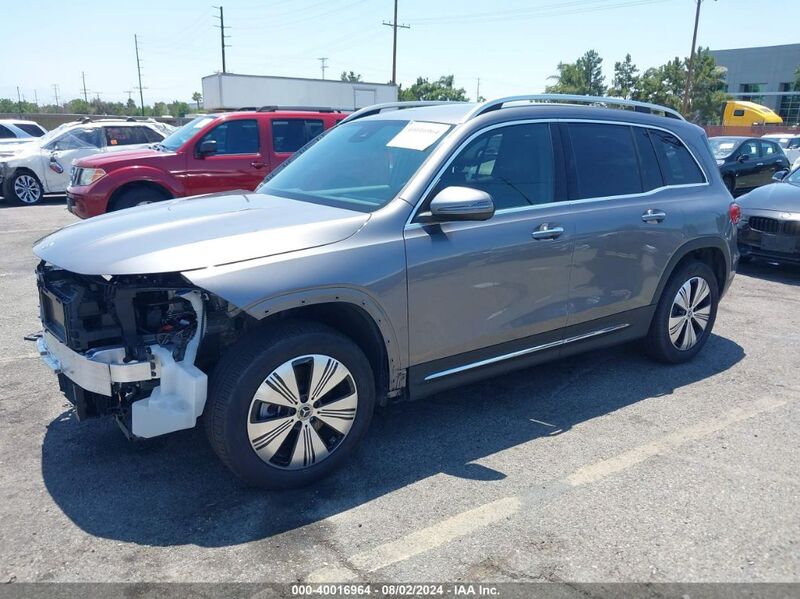 2023 MERCEDES-BENZ EQB 300 SUV 4MATIC Gray  Electric W1N9M0KB6PN064527 photo #3