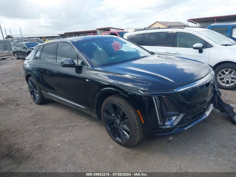 2024 CADILLAC LYRIQ SPORT W/1SK Black  Electric 1GYKPWRK3RZ112032 photo #1