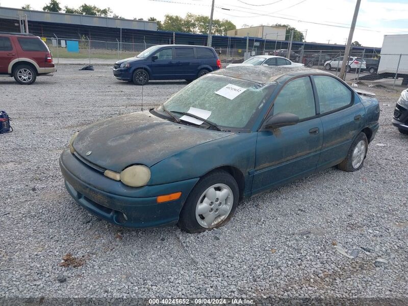 1997 PLYMOUTH NEON HIGHLINE Green  Gasoline 1P3ES47Y7VD251343 photo #3