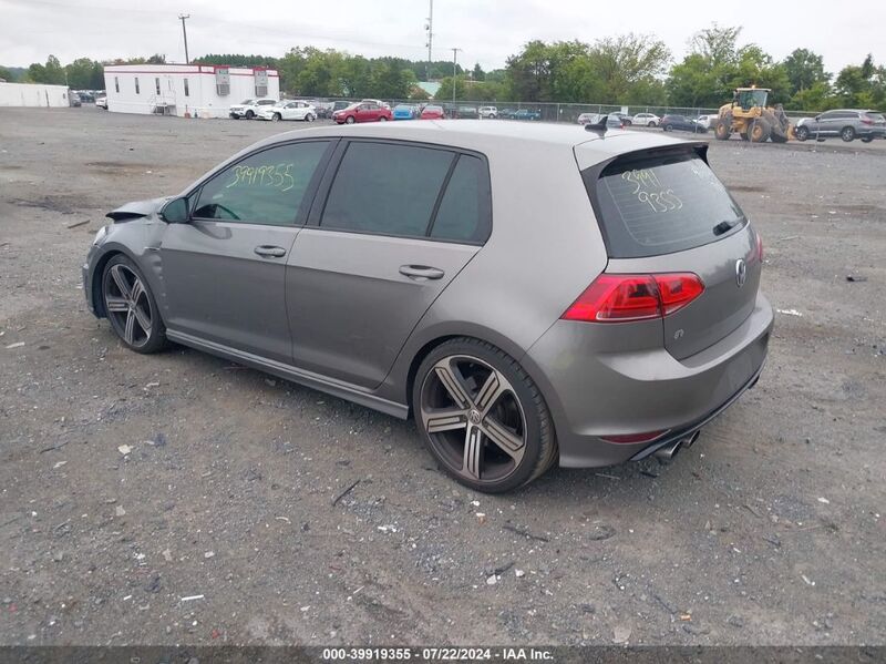 2016 VOLKSWAGEN GOLF R 4-DOOR Gray  Gasoline WVWUF7AU0GW201611 photo #4