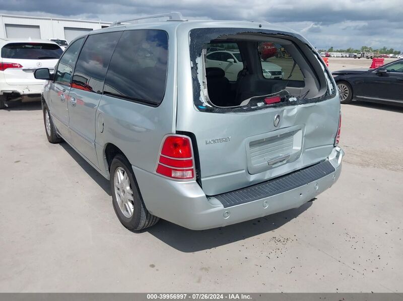 2006 MERCURY MONTEREY LUXURY Blue  Gasoline 2MRDA22256BJ01340 photo #4