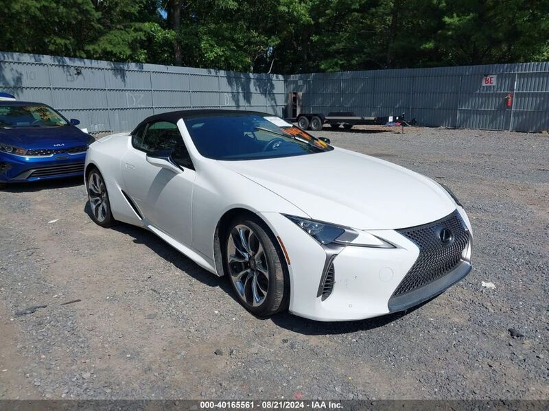 2022 LEXUS LC 500 White  Gasoline JTHMPAAY9NA105286 photo #1