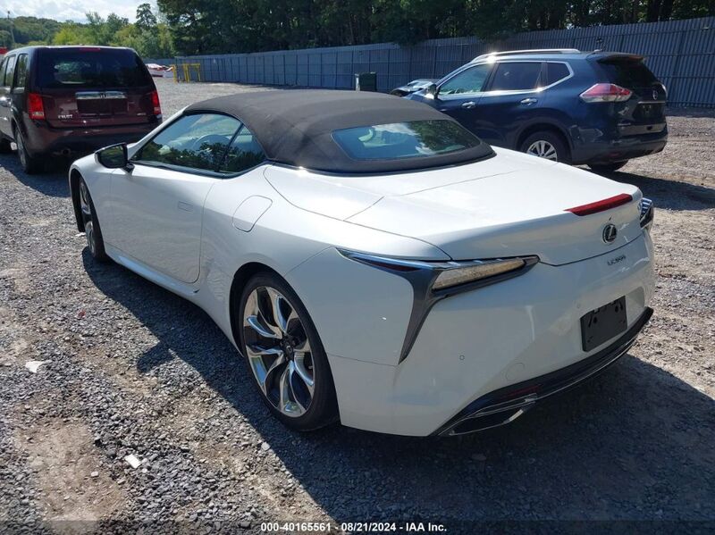 2022 LEXUS LC 500 White  Gasoline JTHMPAAY9NA105286 photo #4