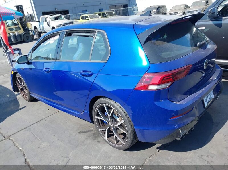 2024 VOLKSWAGEN GOLF R 2.0T Blue  Gasoline WVWFB7CD8RW123051 photo #4