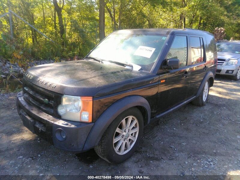 2007 LAND ROVER LR3 V8 SE Black  Gasoline SALAE254X7A427020 photo #3