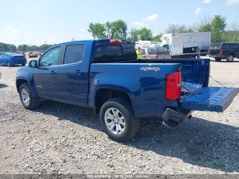 2020 CHEVROLET COLORADO LT Blue  Gasoline 1GCGTCEN5L1156500 photo #4