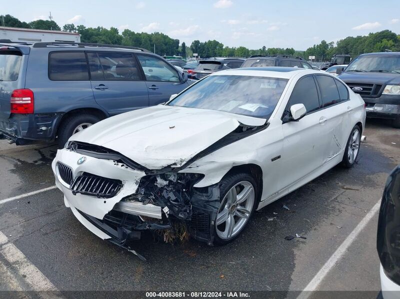 2016 BMW 535D White  Diesel WBAXA5C55GG042372 photo #3