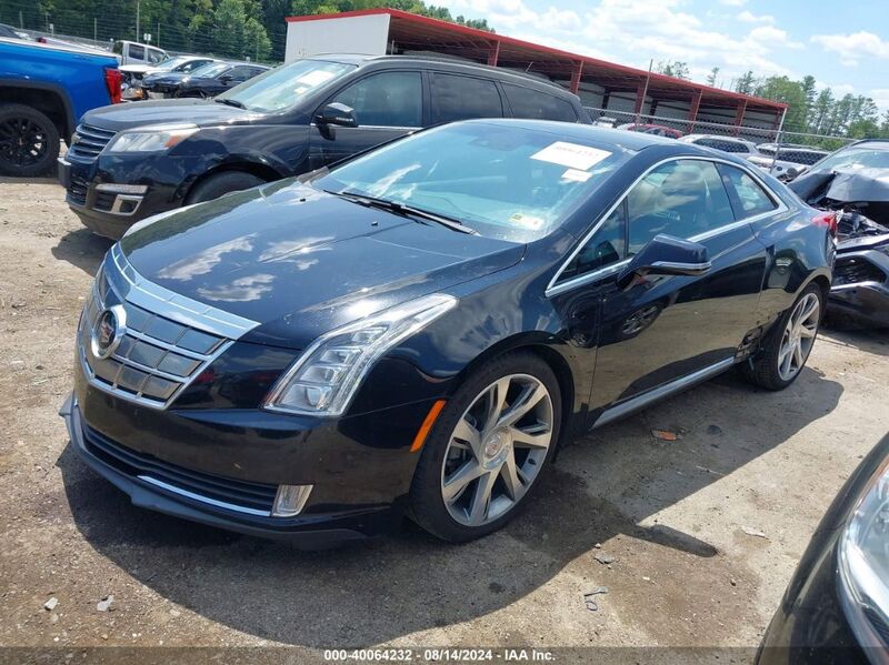 2014 CADILLAC ELR STANDARD Black  Hybrid 1G6RS1E48EU600433 photo #3