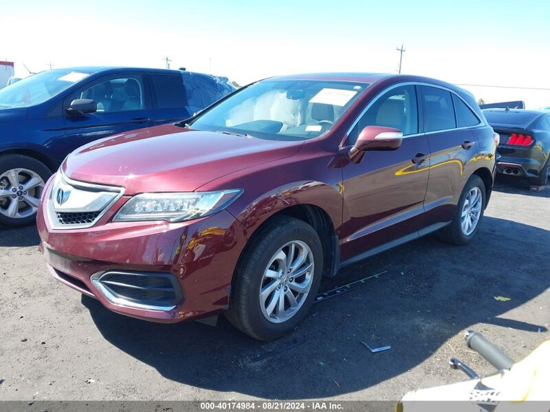 2017 ACURA RDX TECHNOLOGY   ACURAWATCH PLUS PACKAGES/W/TECHNOLOGY PACKAGE Burgundy  Gasoline 5J8TB3H55HL016294 photo #3