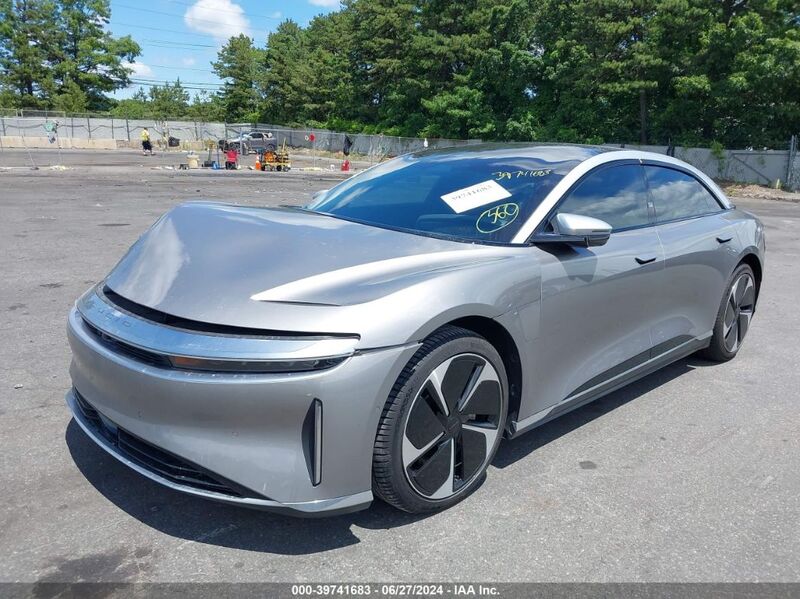 2023 LUCID AIR GRAND TOURING Gray  Electric 50EA1GBA1PA005353 photo #3