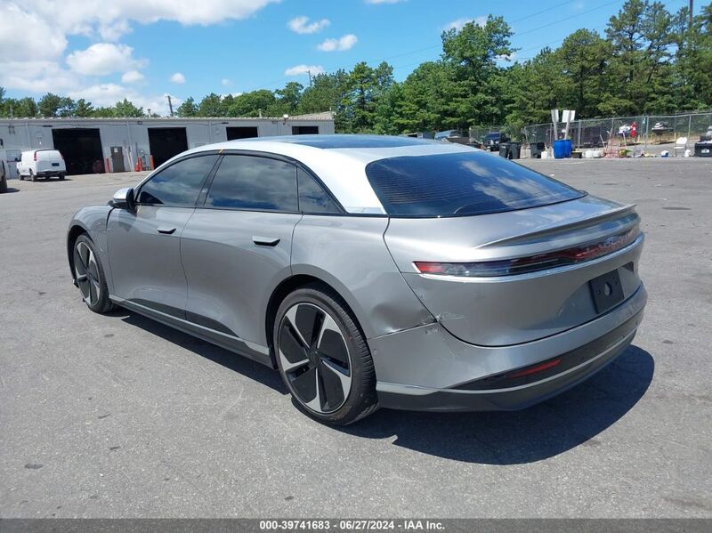 2023 LUCID AIR GRAND TOURING Gray  Electric 50EA1GBA1PA005353 photo #4