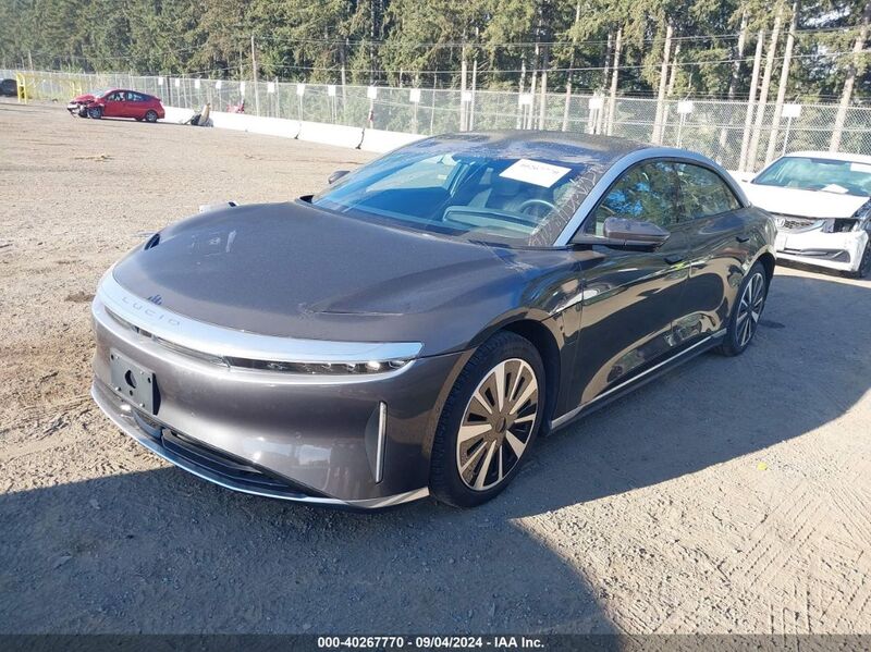 2023 LUCID AIR TOURING Gray  Electric 50EA1TEA6PA002307 photo #3